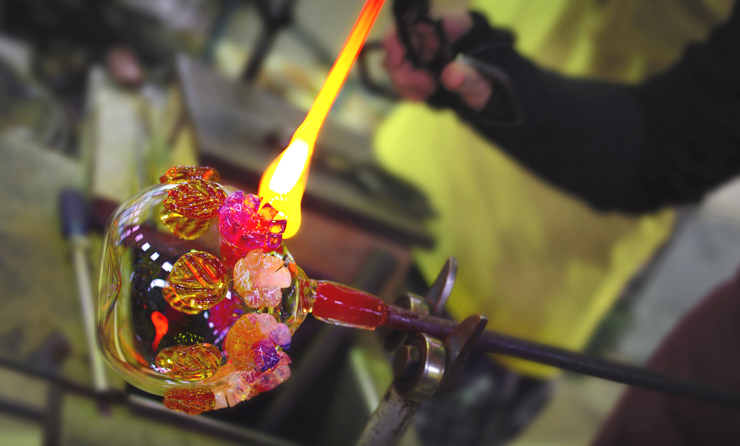 Glass blowing